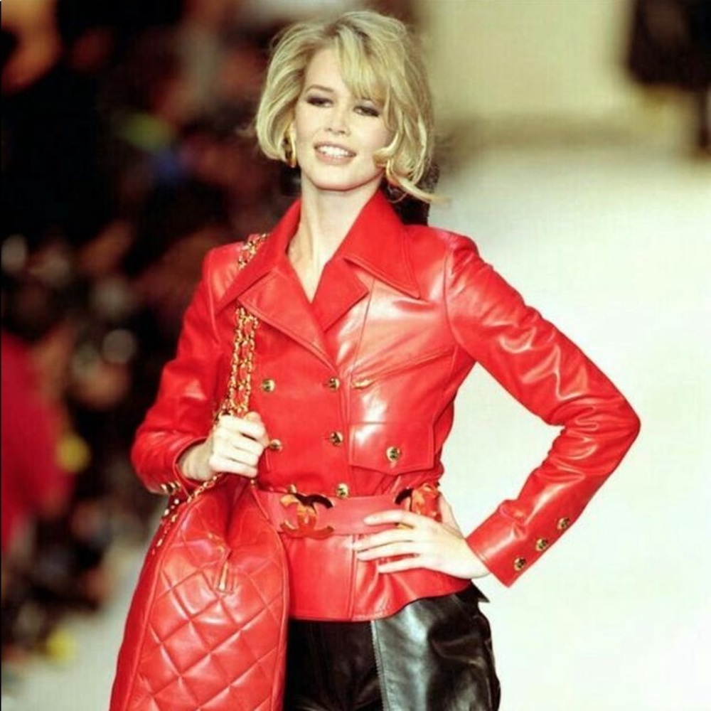 Chanel 90s Rare Runway Vintage CC Gold Belt - Picture 8 of 8